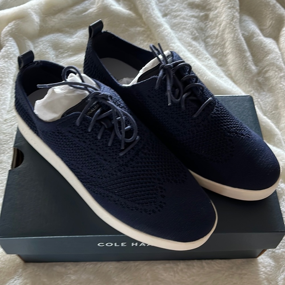 NWT Cole Haan GP Contender shoe Navy 8.5
